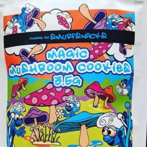 Smurf Snacks Magic Mushroom cookies